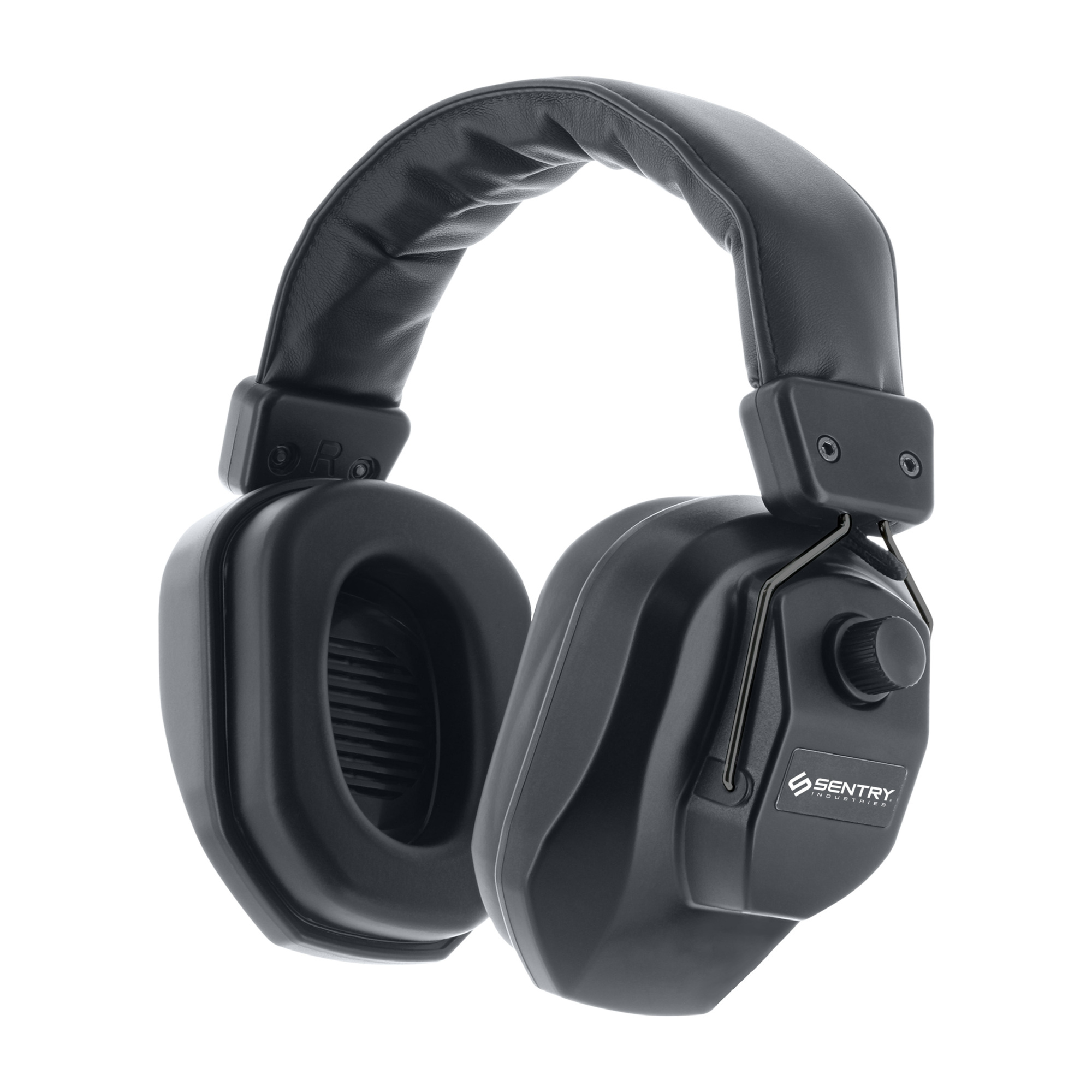 Sentry Audioshield Noise-Canceling Earmuffs, Bluetooth, Rechargeable, 27dB NRR, Model #BTA100XL